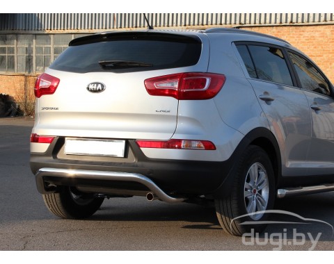 Задняя труба "Moon" для Kia Sportage